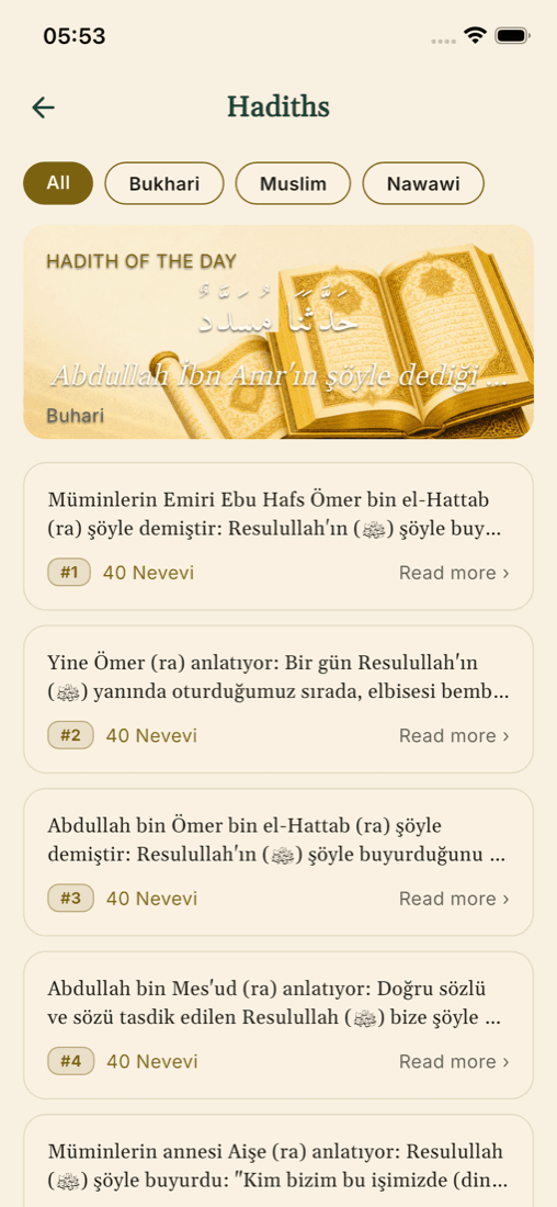 MyMihrab screen 5